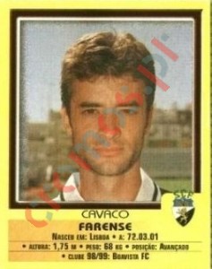 196 Cavaco – Futebol 1999-2000 Panini