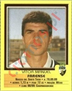 202 Vitor Manuel – Futebol 1999-2000 Panini