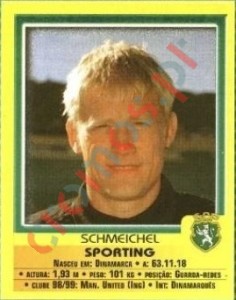 53 Peter Schmeichel – Futebol 1999-2000 Panini