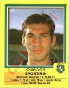 56 Quiroga – Futebol 1999-2000 Panini