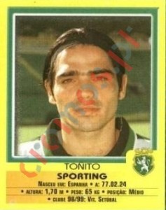 64 Tonito – Futebol 1999-2000 Panini