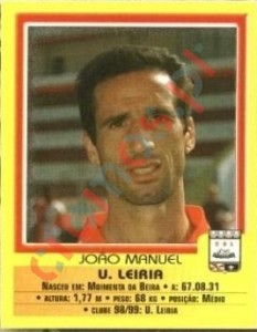 89 Joao Manuel – Futebol 1999-2000 Panini