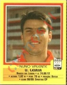 98 Nuno Valente – Futebol 1999-2000 Panini