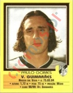 108 Paulo Gomes – Futebol 1999-2000 Panini