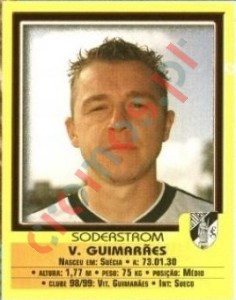 110 Soderstrom – Futebol 1999-2000 Panini