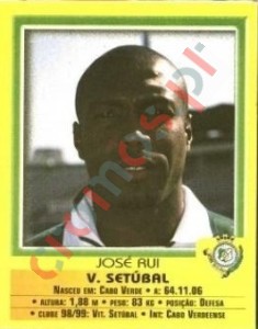 71 Jose Rui – Futebol 1999-2000 Panini