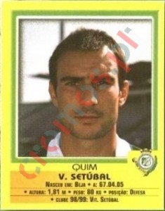 72 Quim Berto – Futebol 1999-2000 Panini