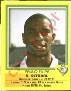 74 Paulo Filipe – Futebol 1999-2000 Panini