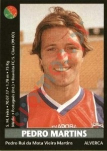 192 Pedro Martins – Futebol 2000-2001 Panini