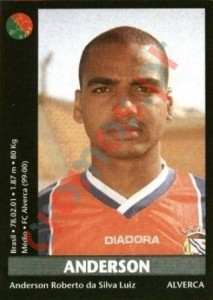 196 Anderson – Futebol 2000-2001 Panini