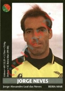 290 Jorge Neves – Futebol 2000-2001 Panini
