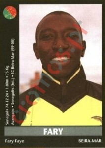 299 Fary – Futebol 2000-2001 Panini