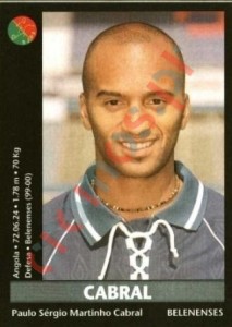 200 Cabral – Futebol 2000-2001 Panini