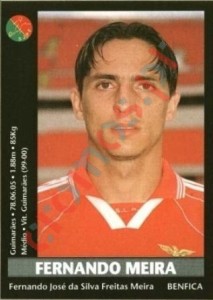 38 Fernando Meira – Futebol 2000-2001 Panini