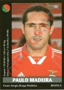 39 Paulo Madeira – Futebol 2000-2001 Panini