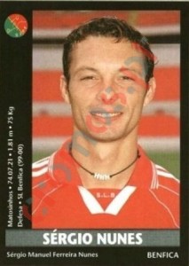 41 Sérgio Nunes – Futebol 2000-2001 Panini