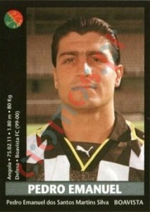 58 Pedro Emanuel – Futebol 2000-2001 Panini