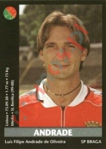 148 Andrade – Futebol 2000-2001 Panini