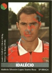 149 Idalécio – Futebol 2000-2001 Panini