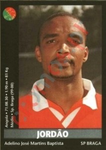 153 Jordão – Futebol 2000-2001 Panini