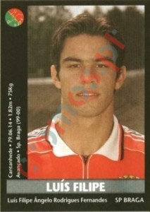 159 Luís Filipe – Futebol 2000-2001 Panini