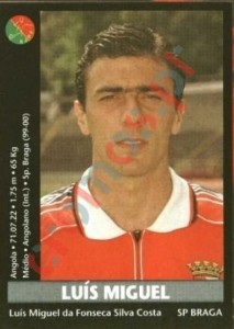 160 Luís Miguel – Futebol 2000-2001 Panini