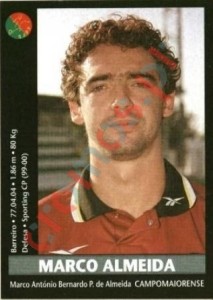 218 Marco Almeida – Futebol 2000-2001 Panini