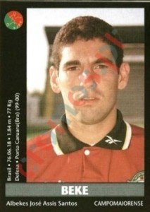 221 Beke – Futebol 2000-2001 Panini