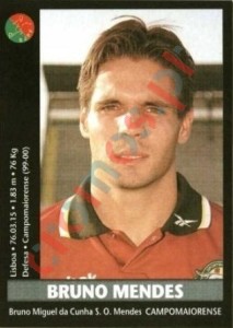 222 Bruno Mendes – Futebol 2000-2001 Panini