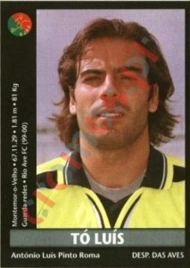 307 Tó Luís – Futebol 2000-2001 Panini