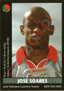 309 José Soares – Futebol 2000-2001 Panini