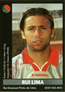 315 Rui Lima – Futebol 2000-2001 Panini