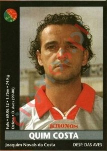 317 Quim Costa – Futebol 2000-2001 Panini