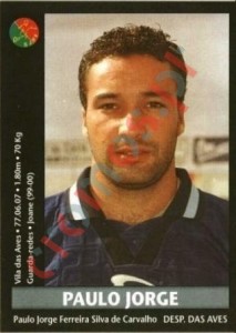 324 Paulo Jorge – Futebol 2000-2001 Panini