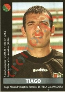 127 Tiago – Futebol 2000-2001 Panini