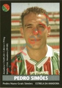 133 Pedro Simões – Futebol 2000-2001 Panini
