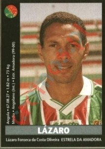 135 Lázaro – Futebol 2000-2001 Panini