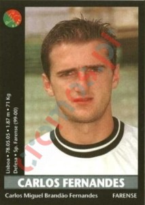 237 Carlos Fernandes – Futebol 2000-2001 Panini