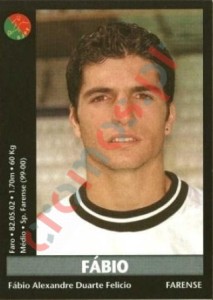 238 Fábio – Futebol 2000-2001 Panini