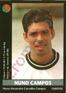 244 Nuno Campos – Futebol 2000-2001 Panini