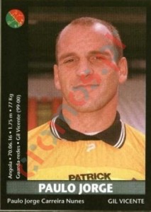 73 Paulo Jorge – Futebol 2000-2001 Panini