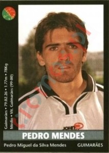 110 Pedro Mendes – Futebol 2000-2001 Panini