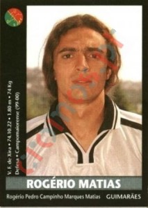 112 Rogério Matias – Futebol 2000-2001 Panini