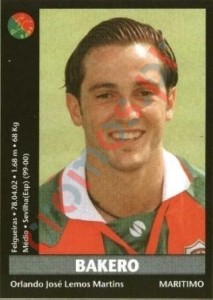 99 Bakero – Futebol 2000-2001 Panini