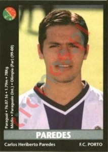 29 Paredes – Futebol 2000-2001 Panini