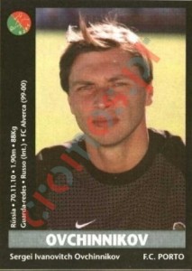 36 Sergei Ovchinnikov – Futebol 2000-2001 Panini