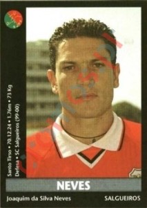254 Neves – Futebol 2000-2001 Panini