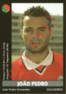 261 João Pedro – Futebol 2000-2001 Panini