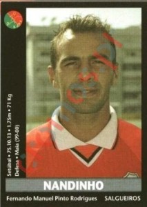 266 Nandinho – Futebol 2000-2001 Panini