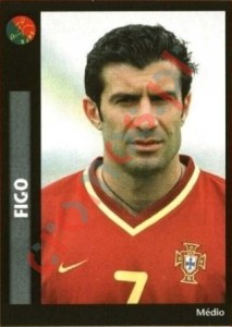335 Luís Figo – Futebol 2000-2001 Panini